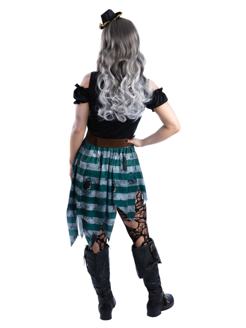 Skeleton Pirate Buccaneer Costume - 3
