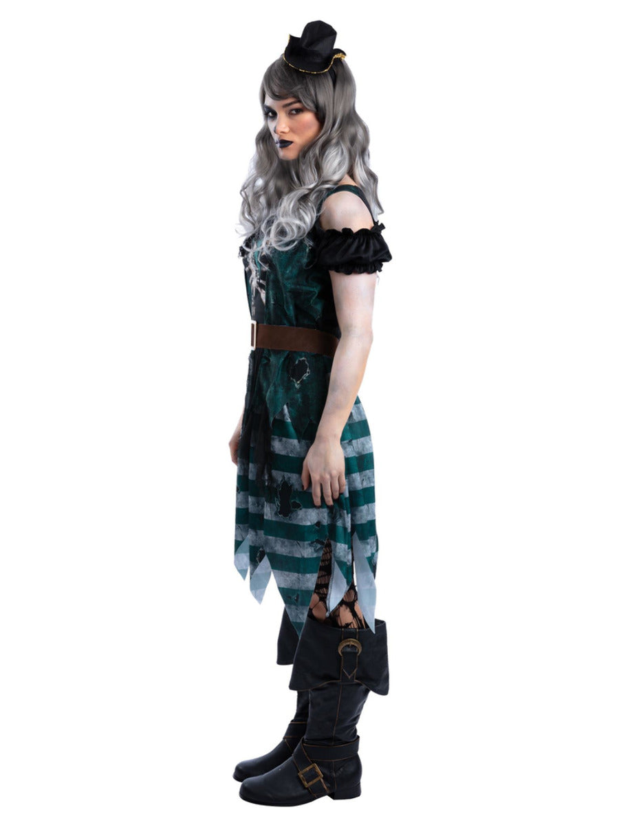 Skeleton Pirate Buccaneer Costume - 4