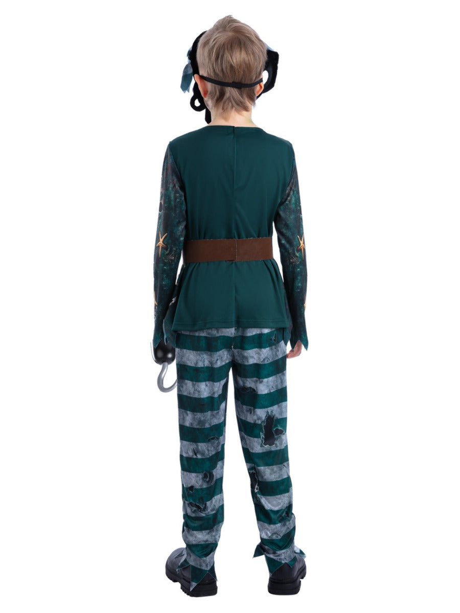 Skeleton Pirate Deck Hand Costume  - 3