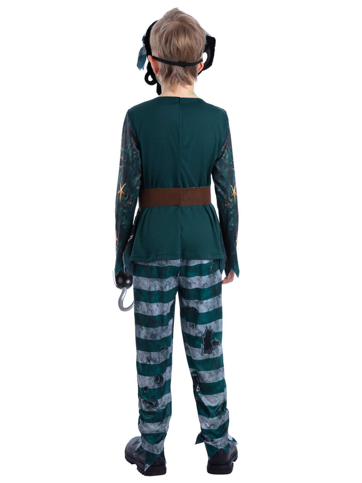 Skeleton Pirate Deck Hand Costume 2