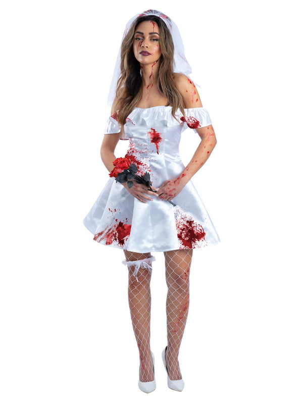 Fever Bloody Bride Costume - 1