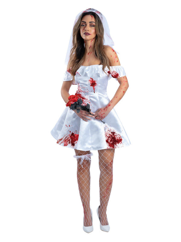 Fever Bloody Bride Costume - 2