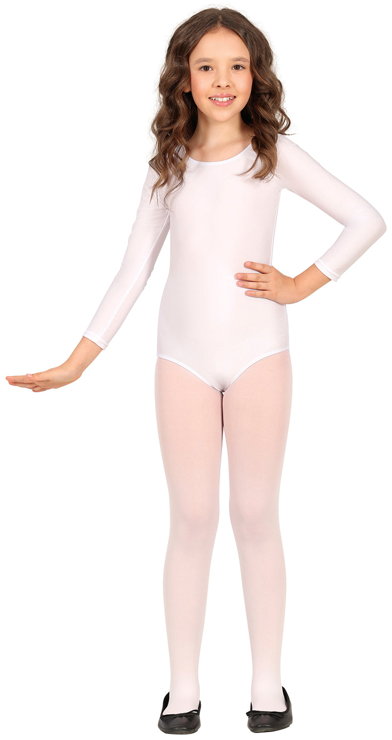 LONG SLEEVE WHITE MAILLOT