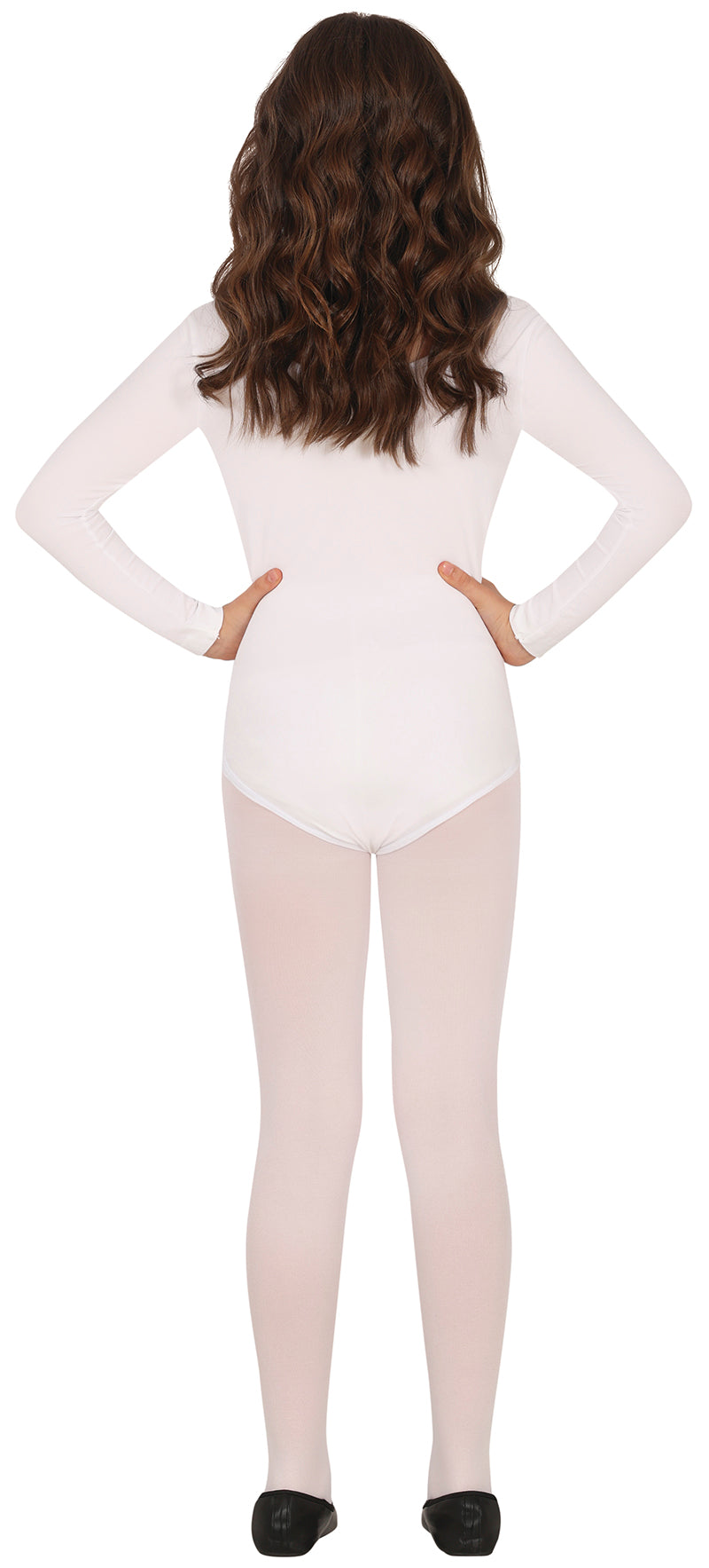 LONG SLEEVE WHITE MAILLOT