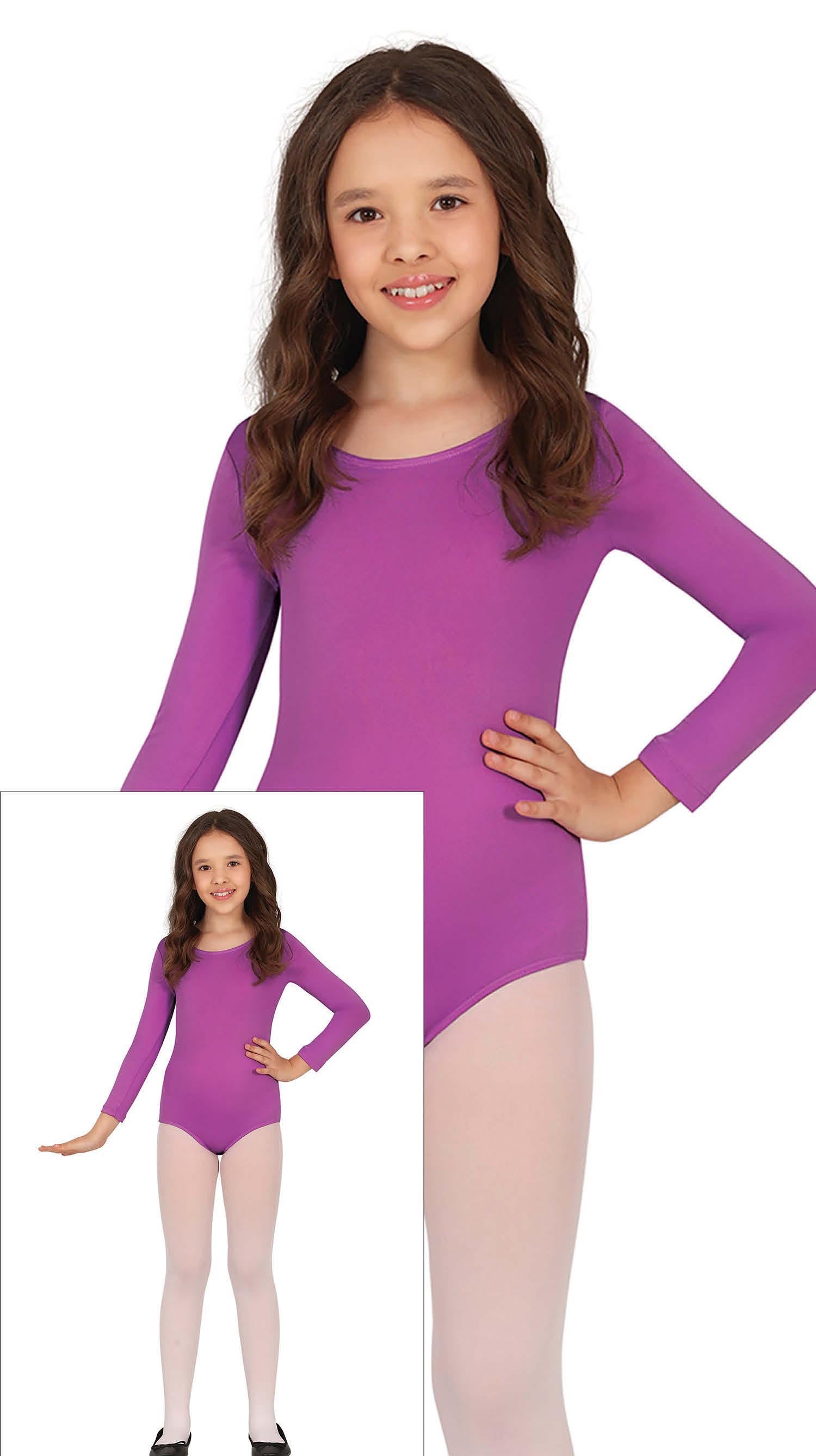 LONG SLEEVE PURPLE MAILLOT