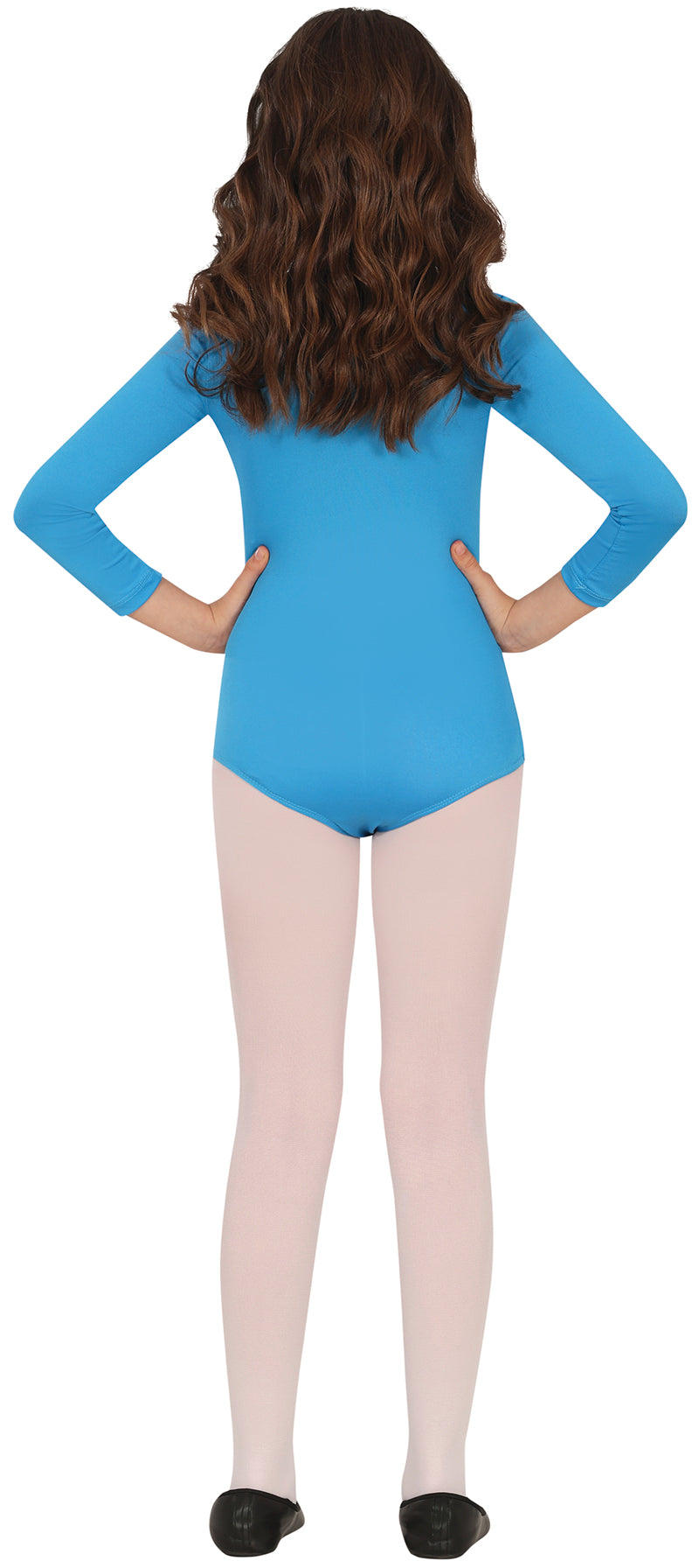 LONG SLEEVE TURQUOISE MAILLOT