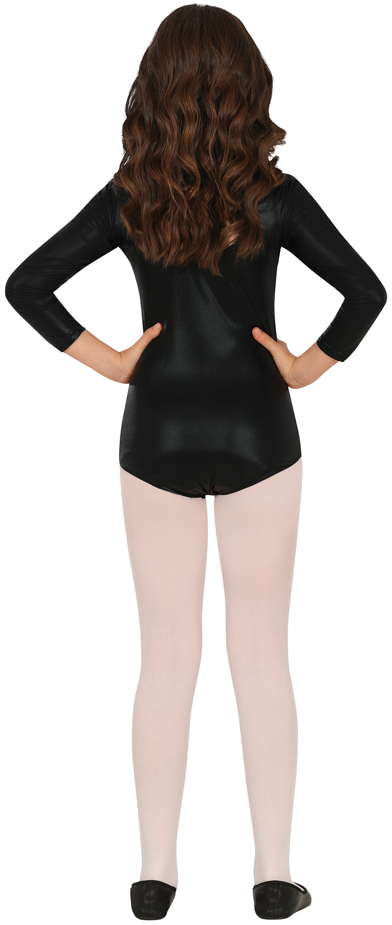 LONG SLEEVE METAL.BLACK MAILLOT