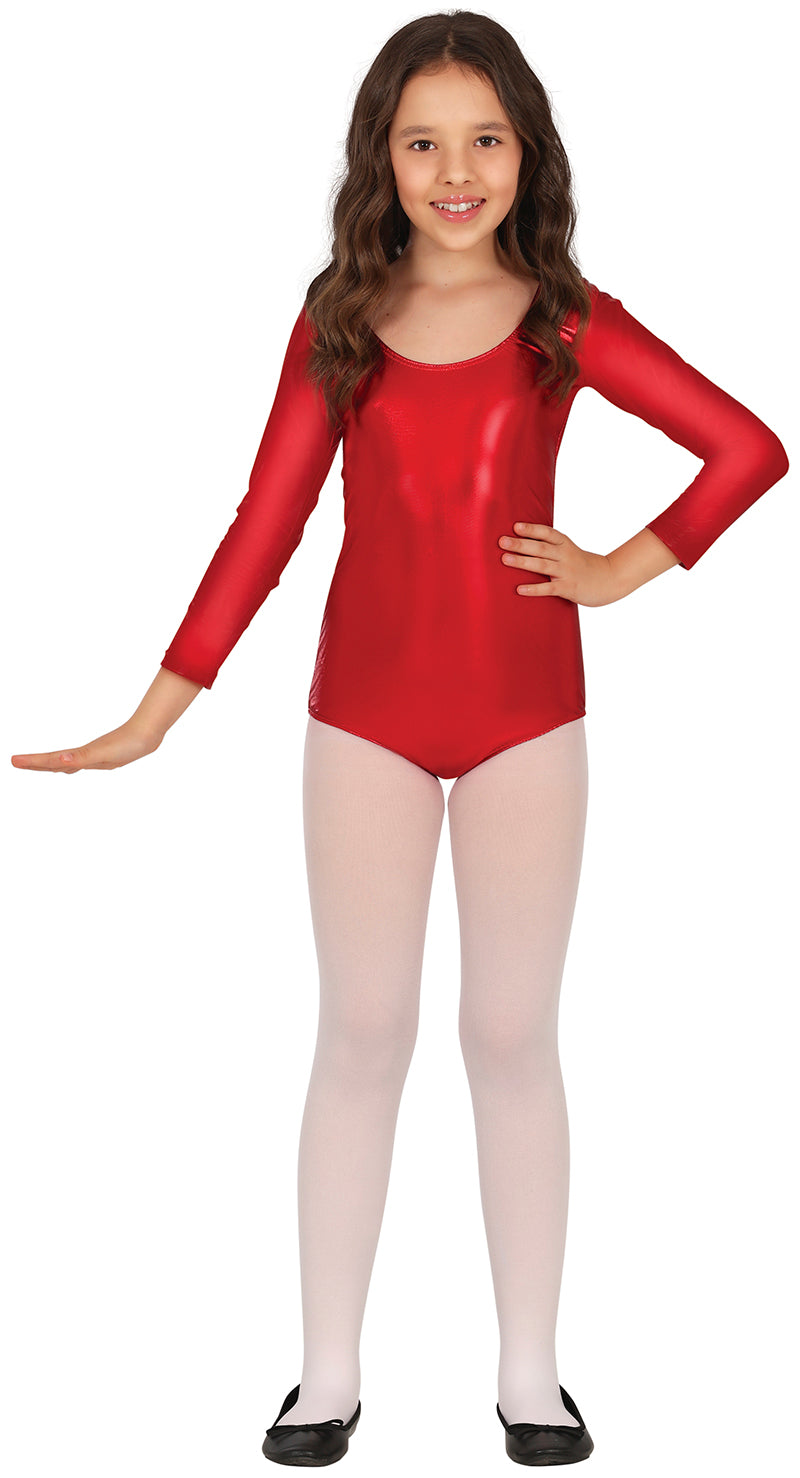 LONG SLEEVE METAL.RED MAILLOT
