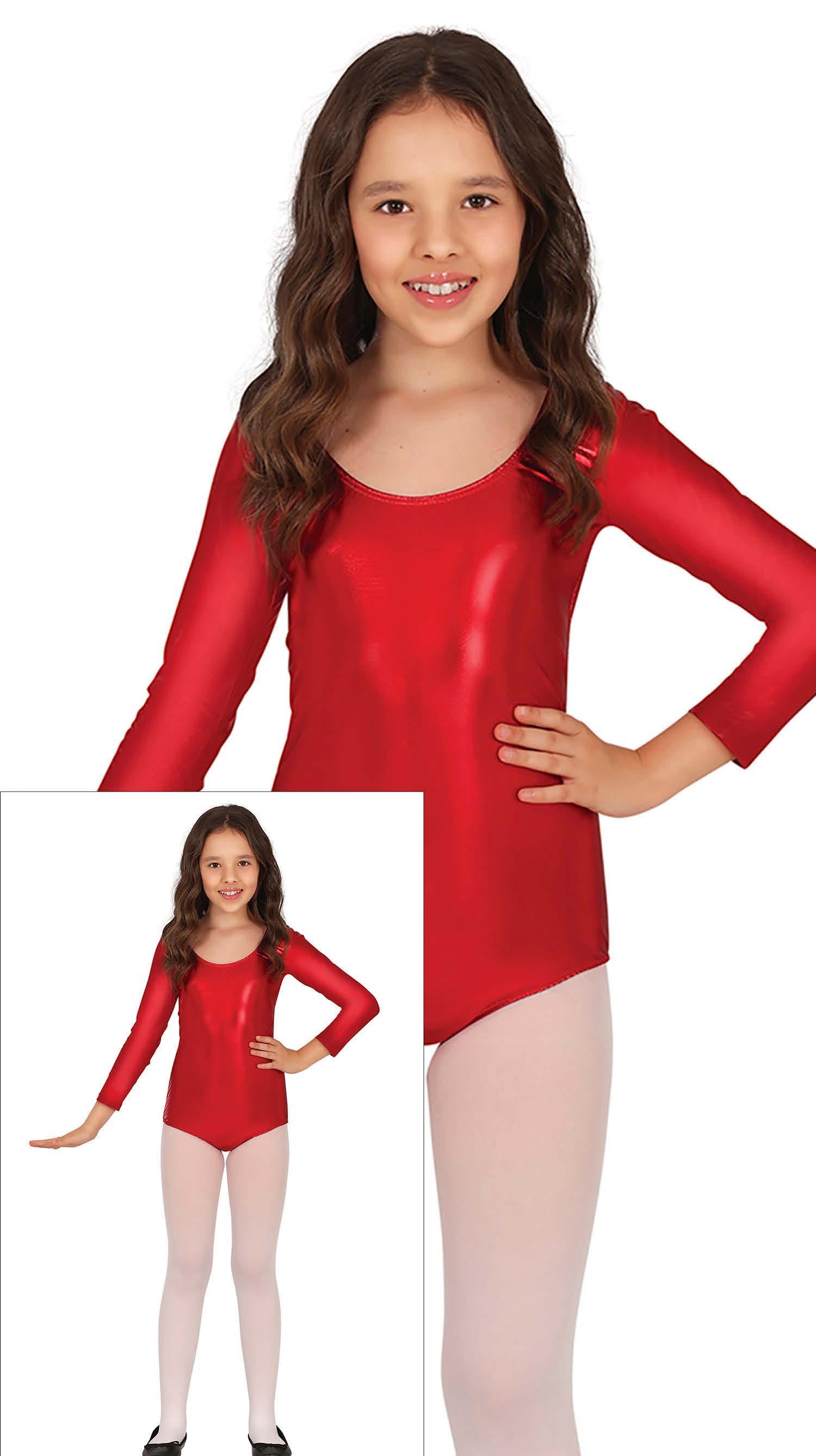 LONG SLEEVE METAL.RED MAILLOT