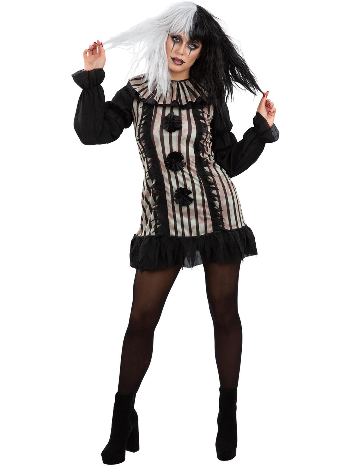 Dark Vintage Clown Costume 1