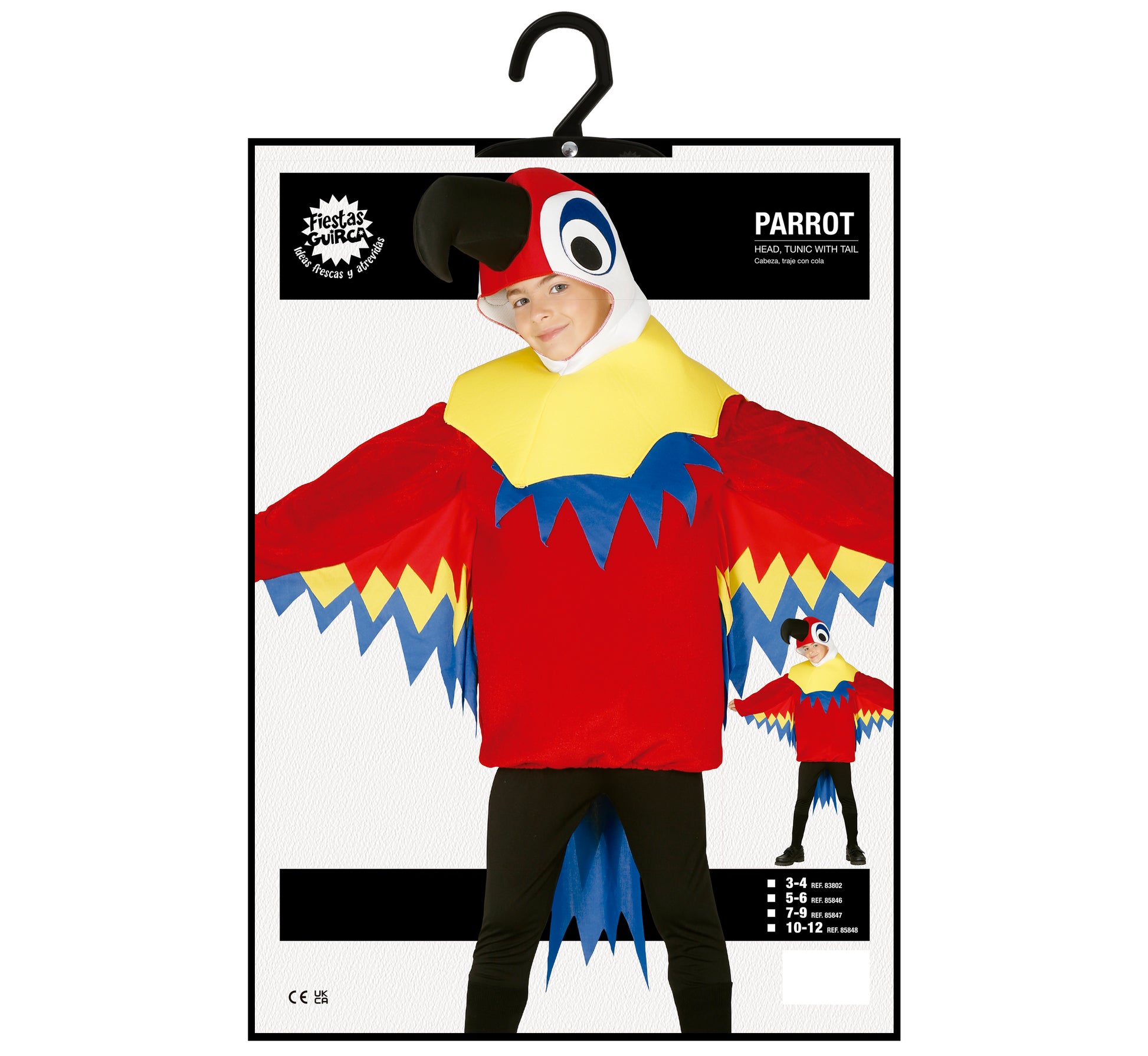CHILD LITTLE PARROT, 3-4 YEARS