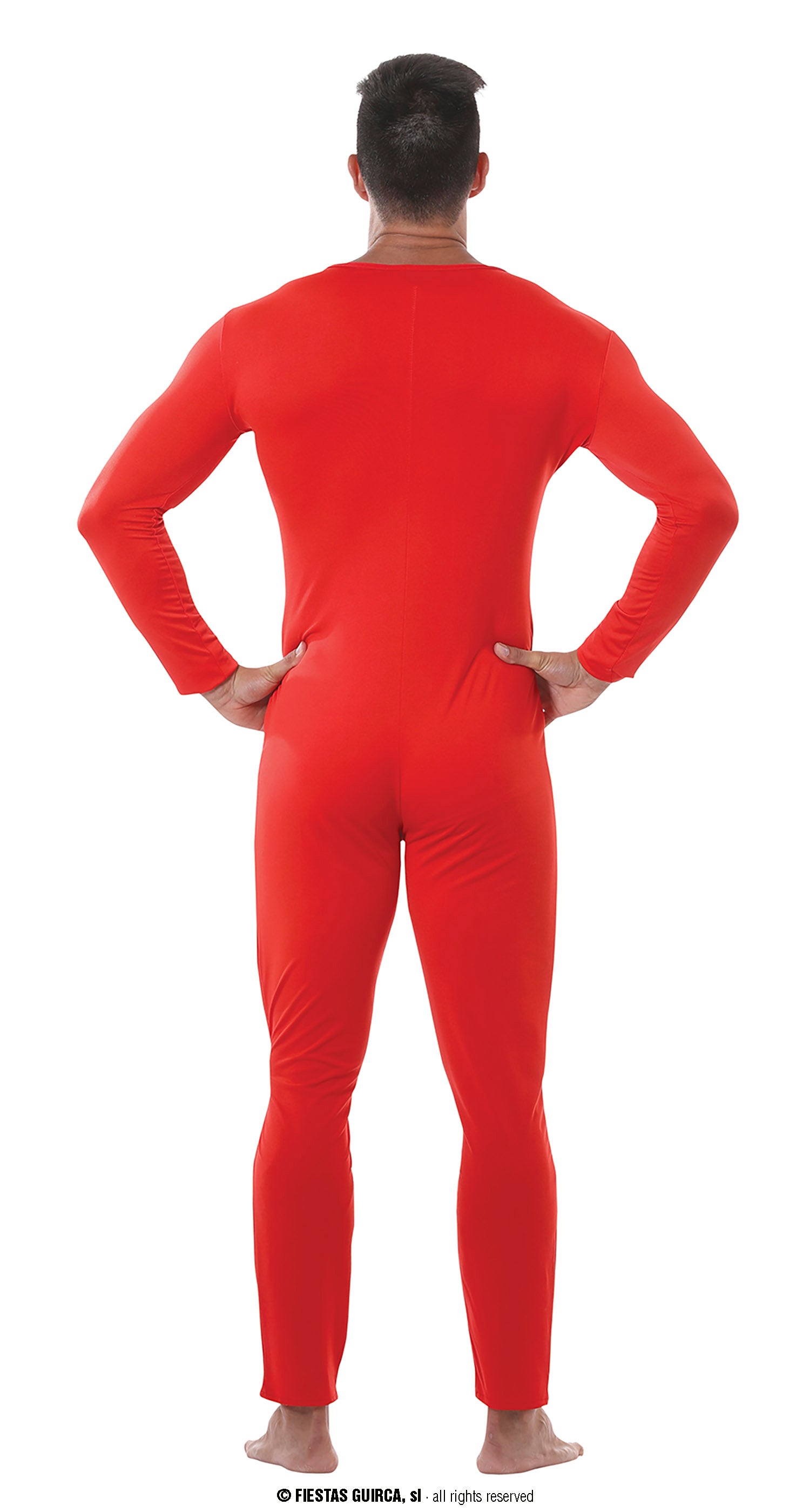 LONG SLEEVE RED MAILLOT
