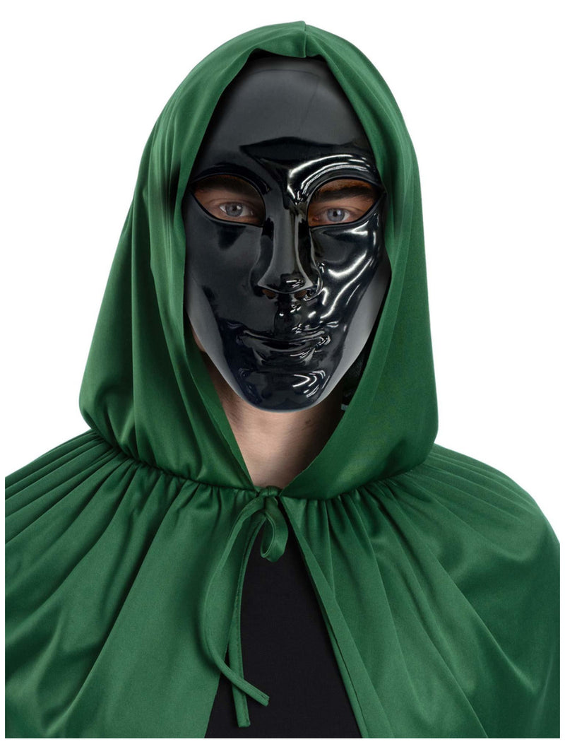 Black Robot/Mime Masquerade Mask - 1