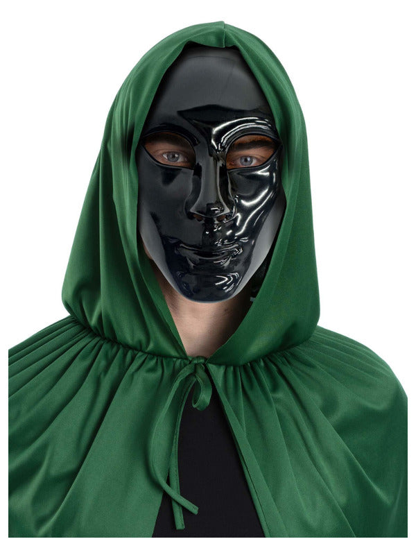 Black Robot/Mime Masquerade Mask - 2