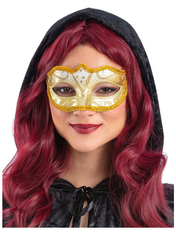 Gold Venetian Masquerade Eyemask - 2