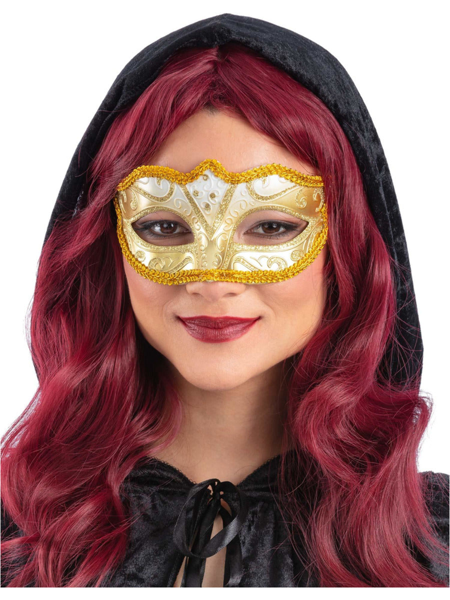 Gold Venetian Masquerade Eyemask - 1