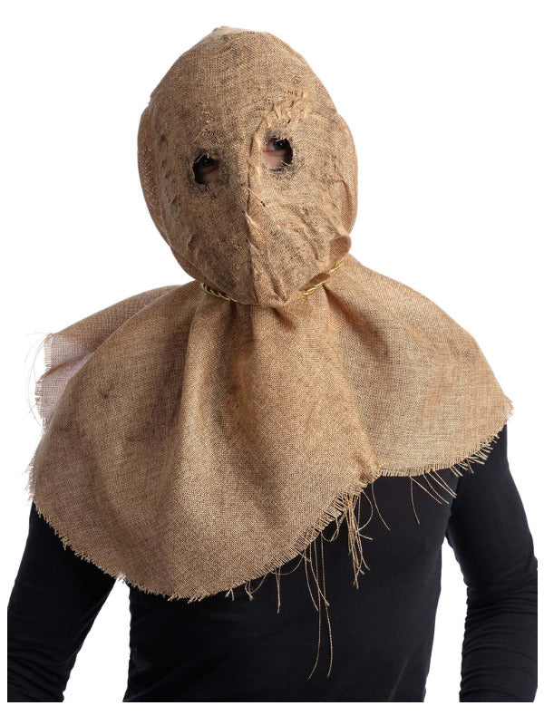 Burlap Hessian Scarecrow Sack Mask - 2