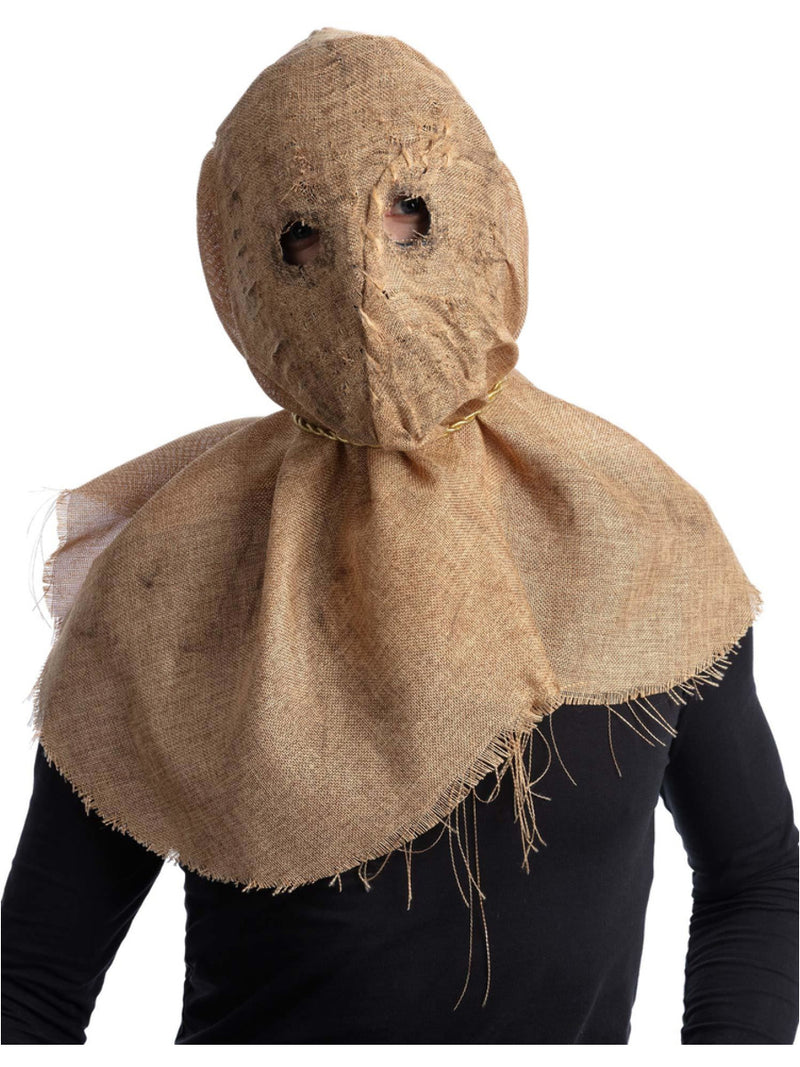 Burlap Hessian Scarecrow Sack Mask - 1