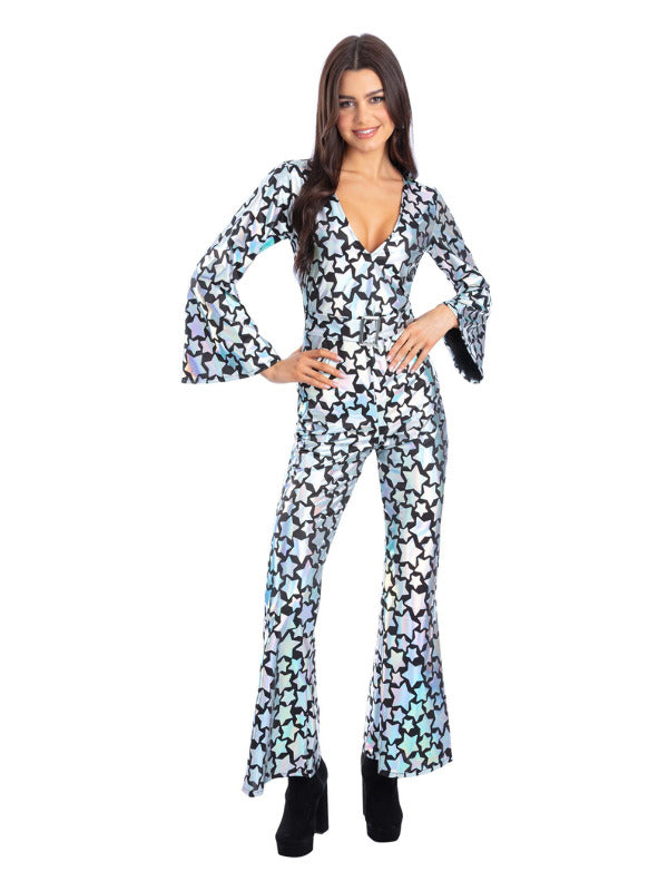 Star Gazer Diva Costume, Holographic Iridescent - 2