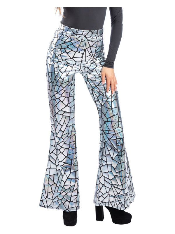 Disco Darling Mirror Flared Trousers - 2