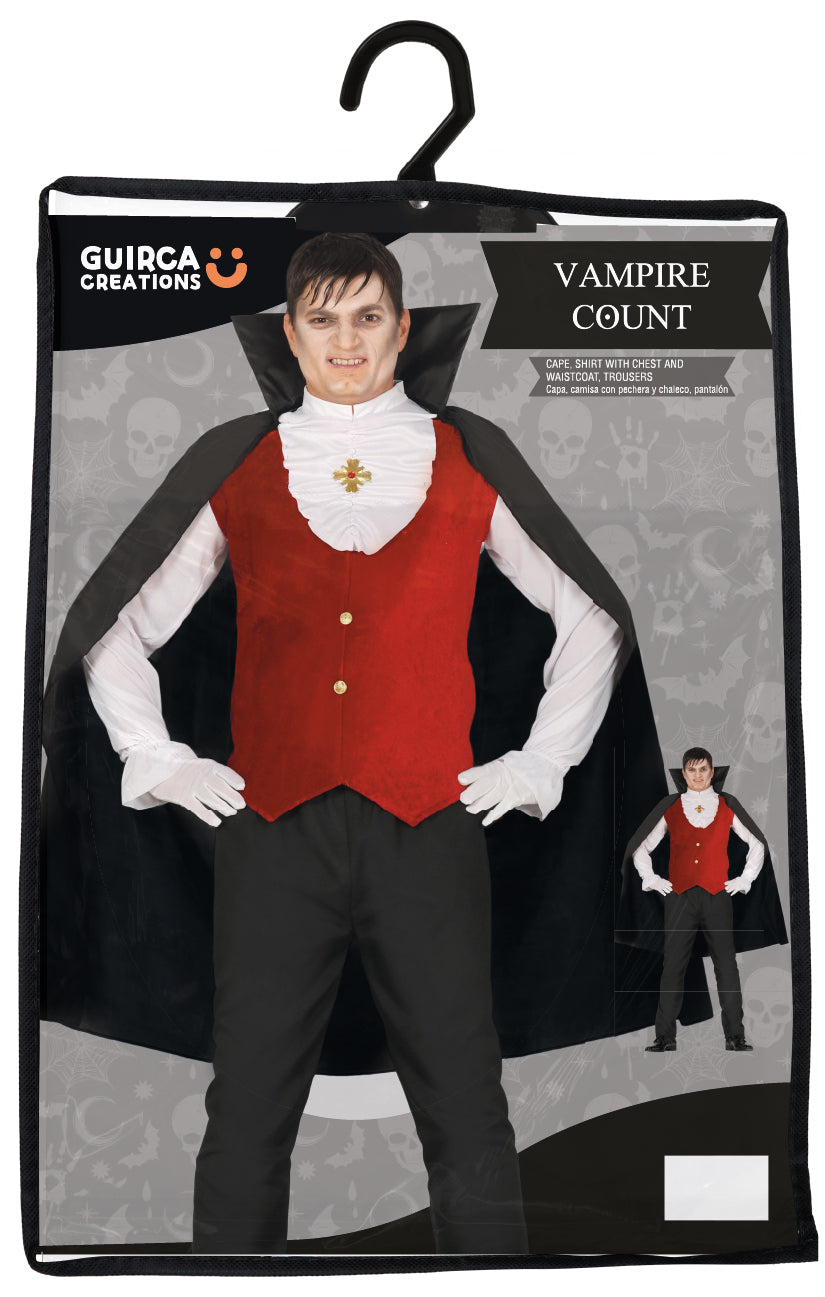 VAMPIRE COUNT ADULT SIZE XL 54-56