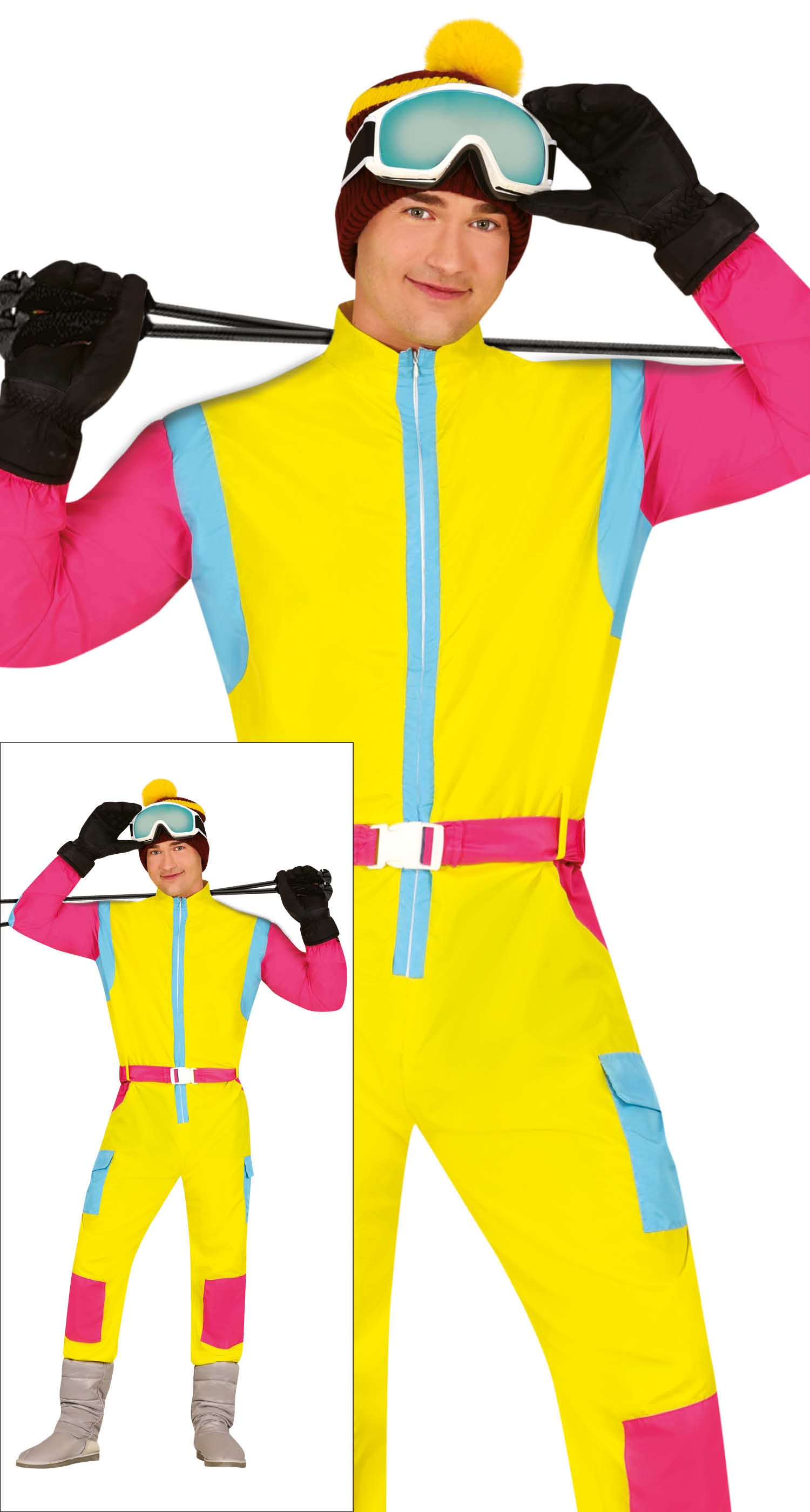 YELLOW SKIER