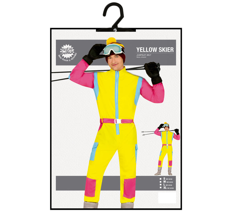 YELLOW SKIER