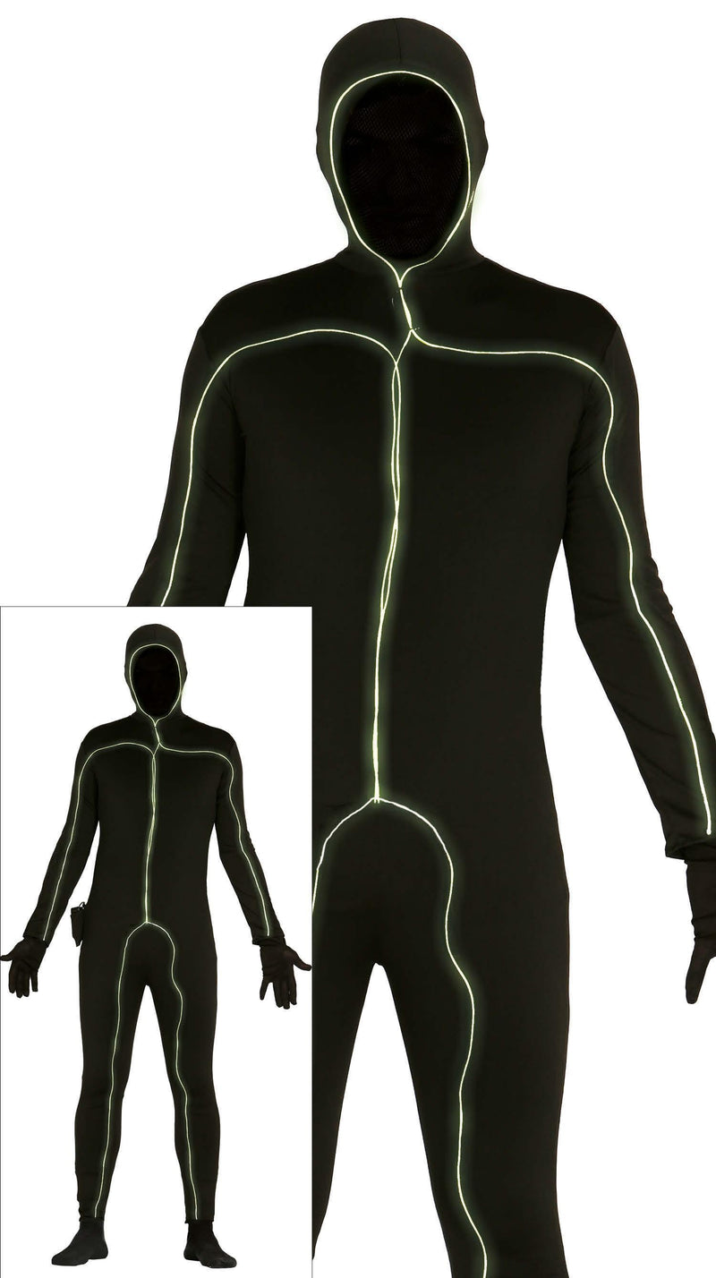 ADULT BLACK LIGHT MAN ONE SIZE FITS ALL