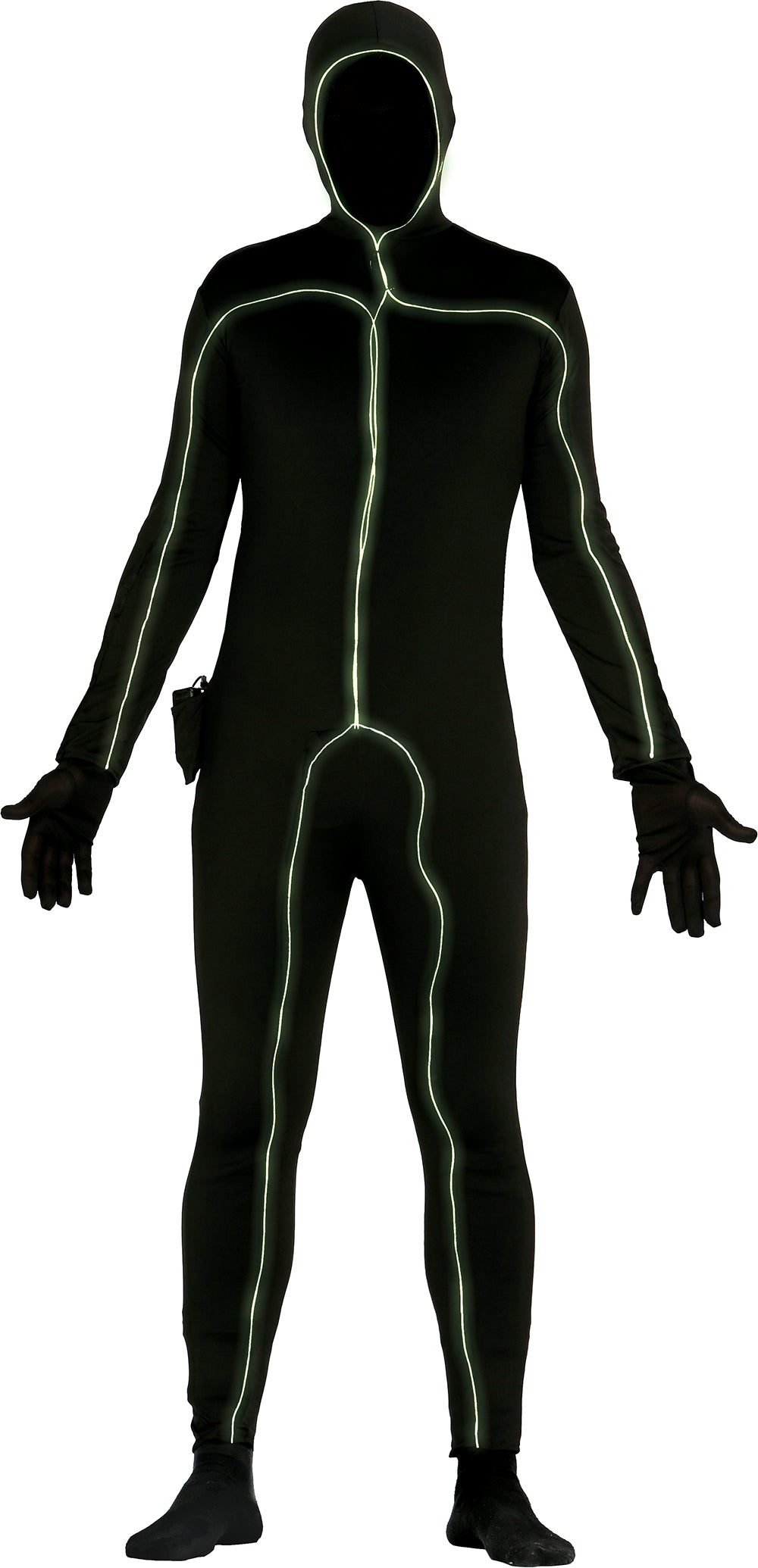 ADULT BLACK LIGHT MAN ONE SIZE FITS ALL
