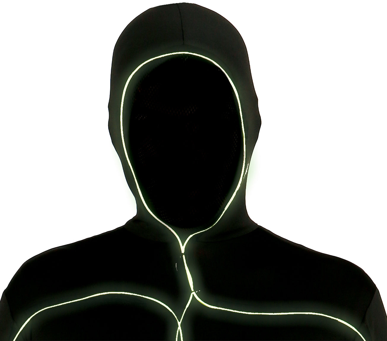 ADULT BLACK LIGHT MAN ONE SIZE FITS ALL