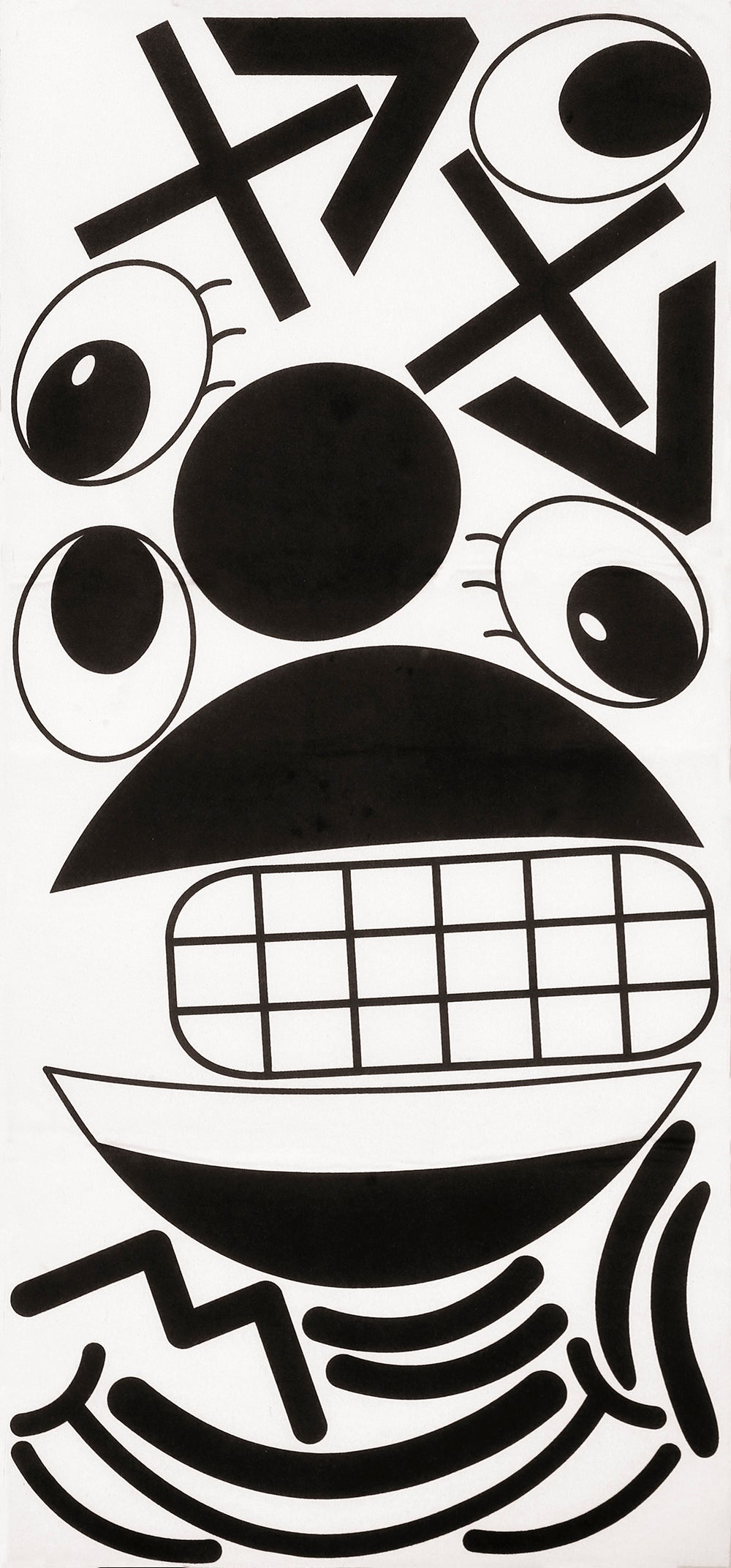 EMOTICON & FACES SIZE L 52-54