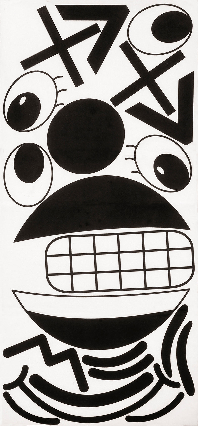 EMOTICON & FACES SIZE L 52-54