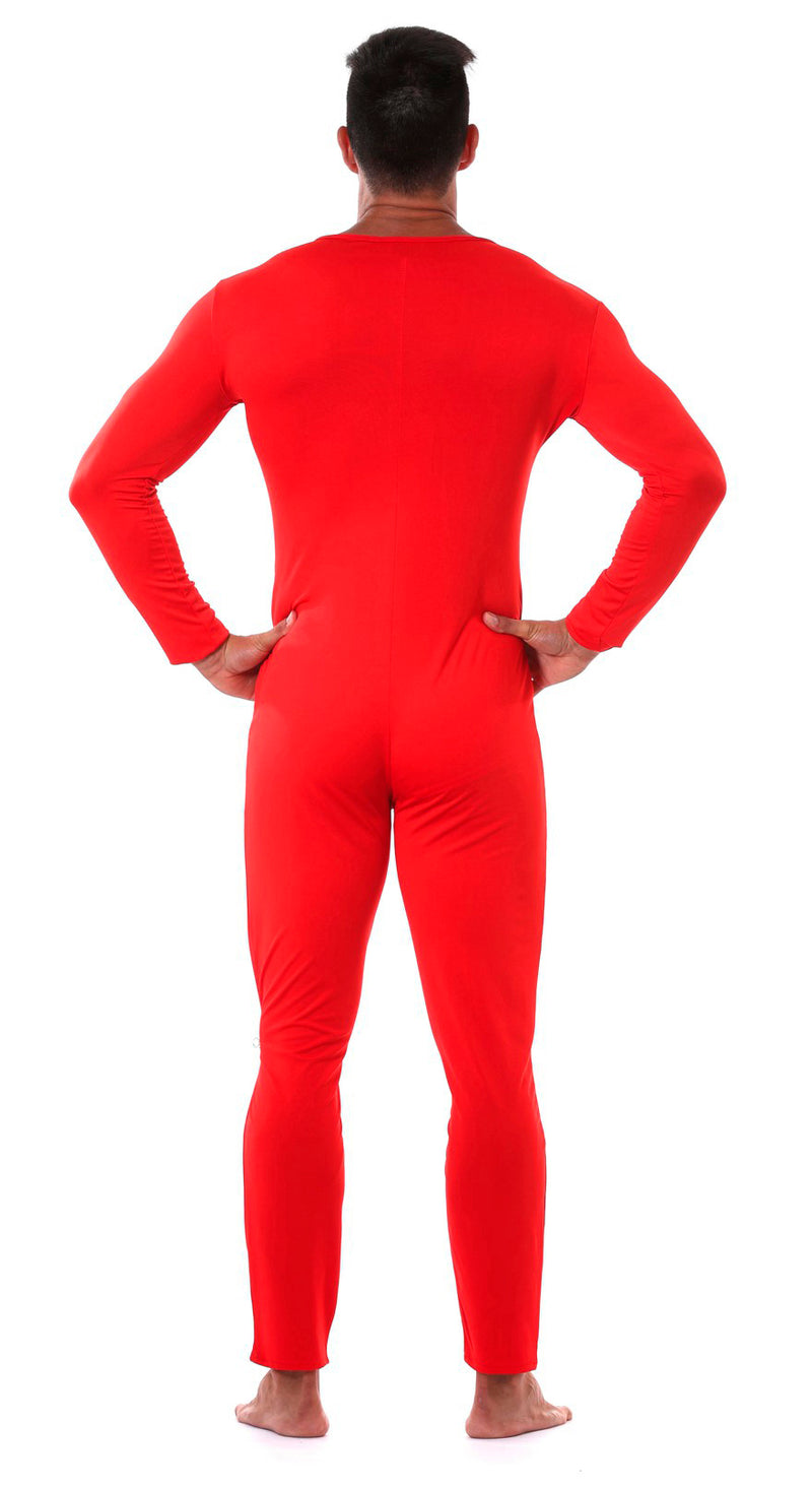 LONG SLEEVE RED MAILLOT