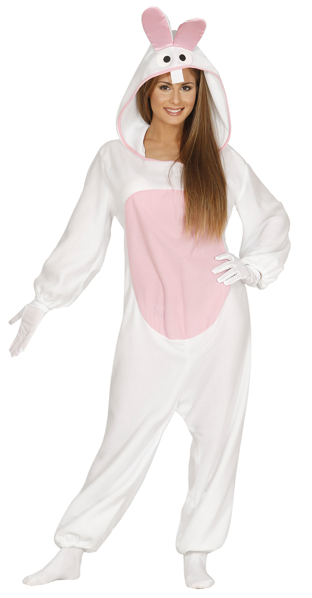 WHITE BUNNY KIGURUMIMI SIZE L 42-44