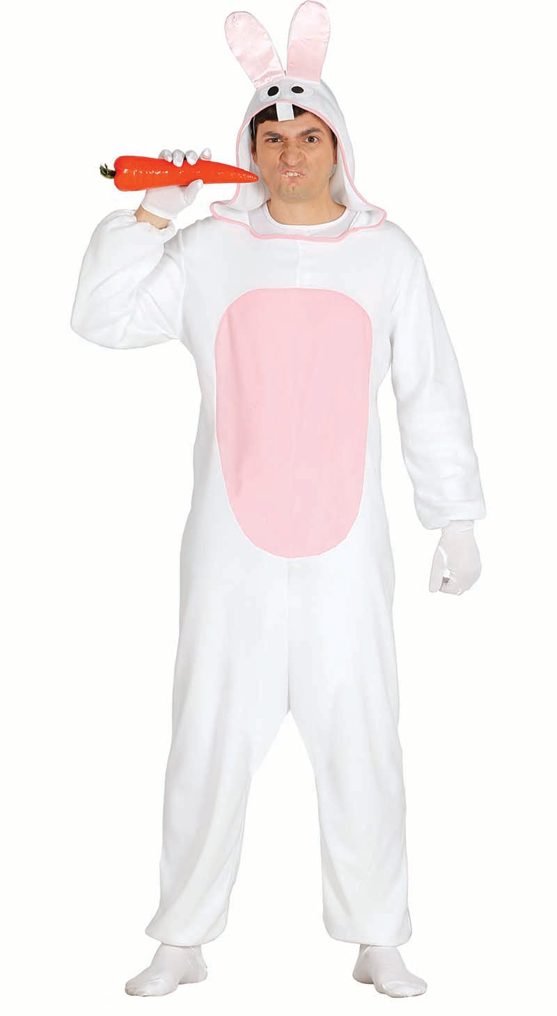 WHITE BUNNY KIGURUMIMI SIZE L 42-44