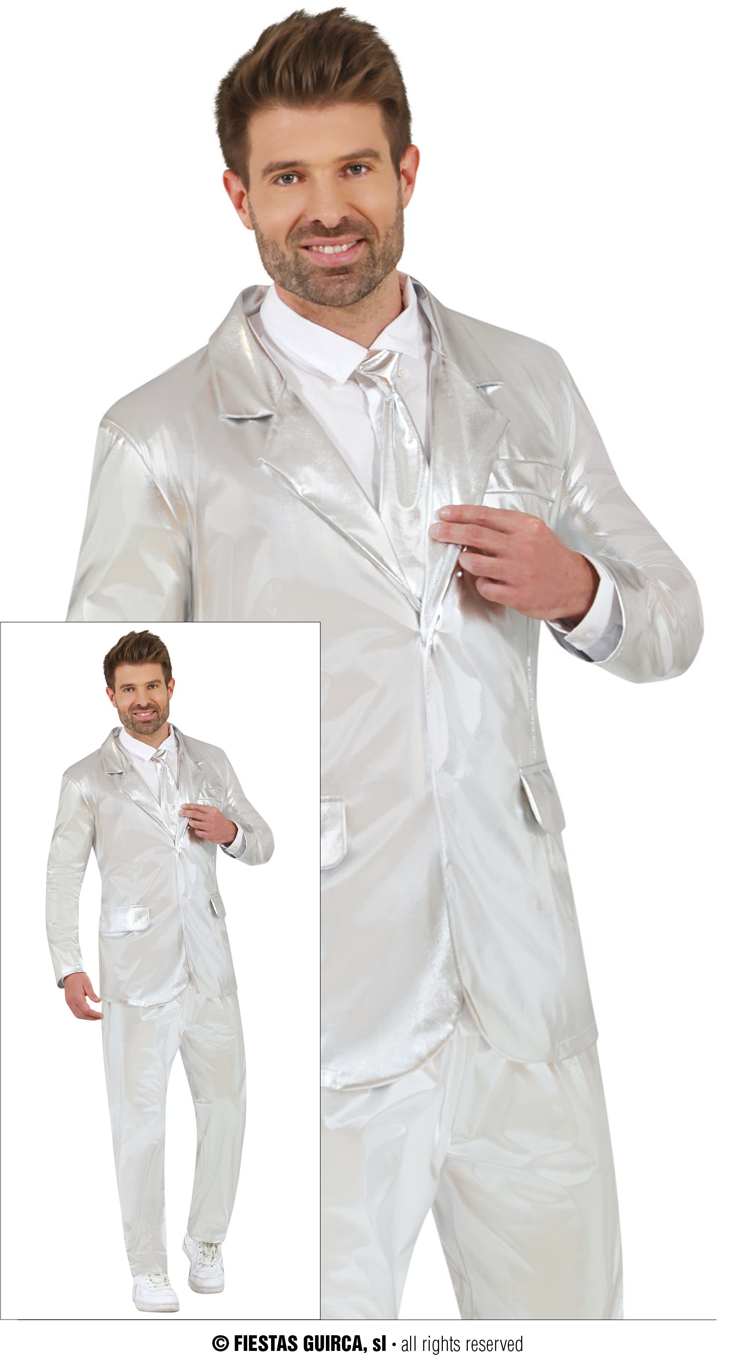 SILVER SUIT