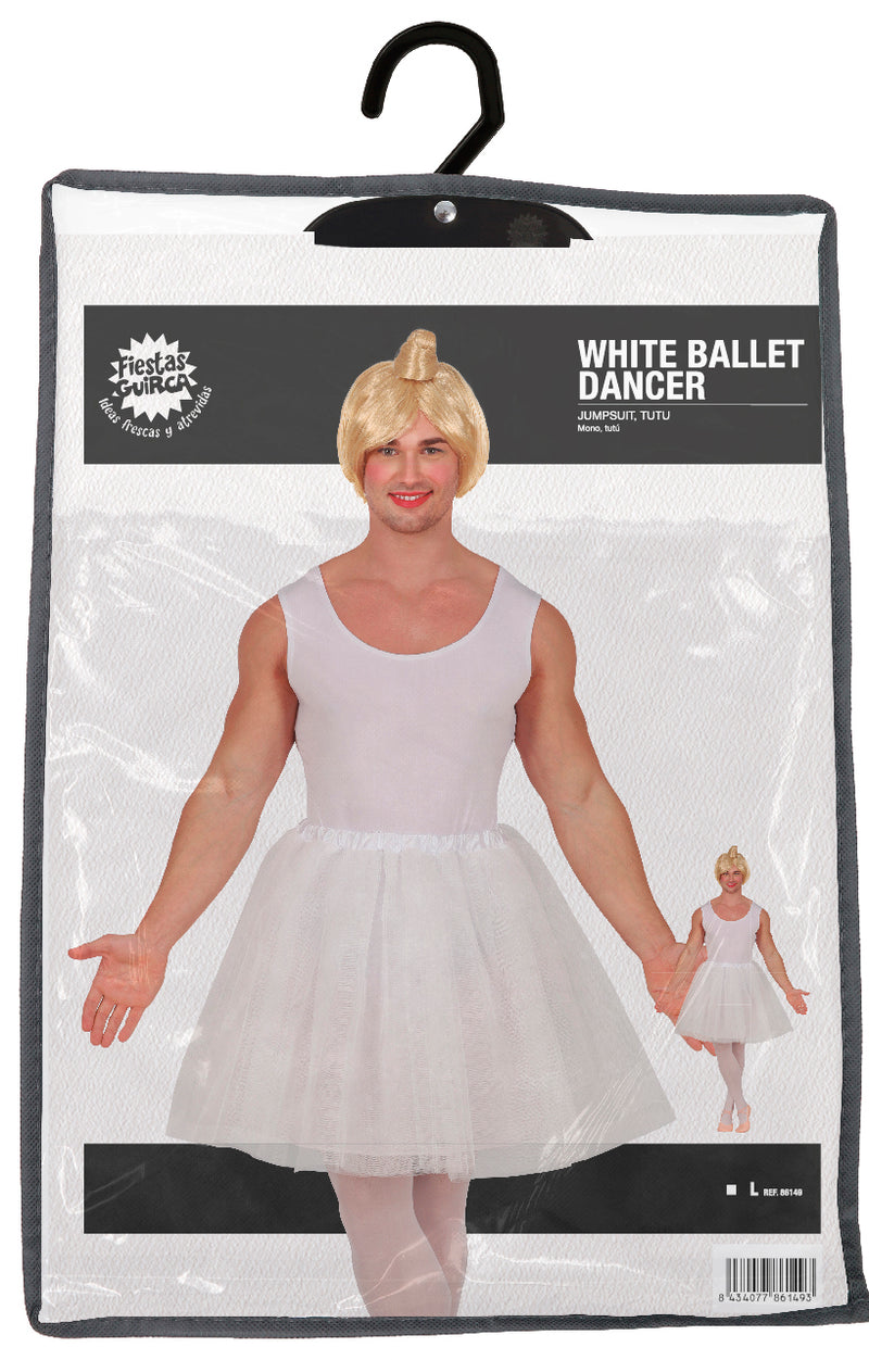 WHITE BALLET DANCER, ADULT, 52 – 54 (L)