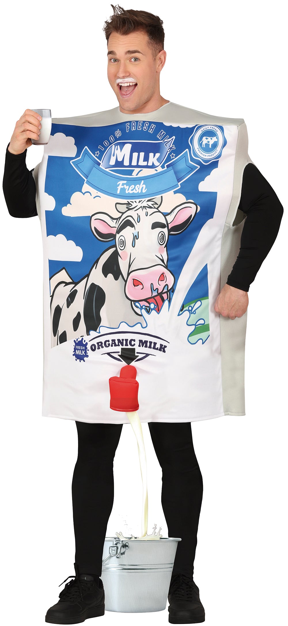 MILK CARTON, ADULT, 52 - 54 (L)