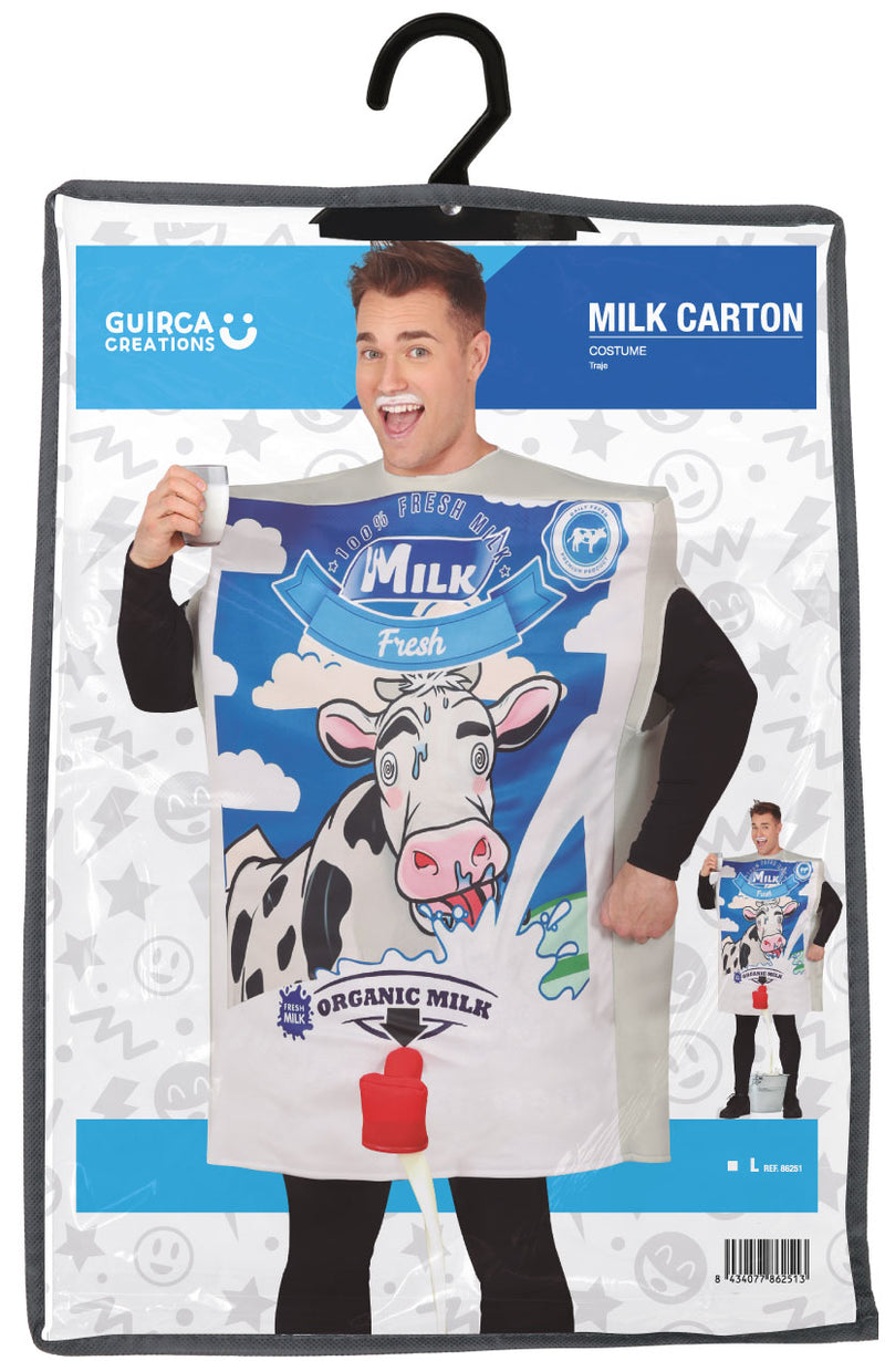 MILK CARTON, ADULT, 52 - 54 (L)