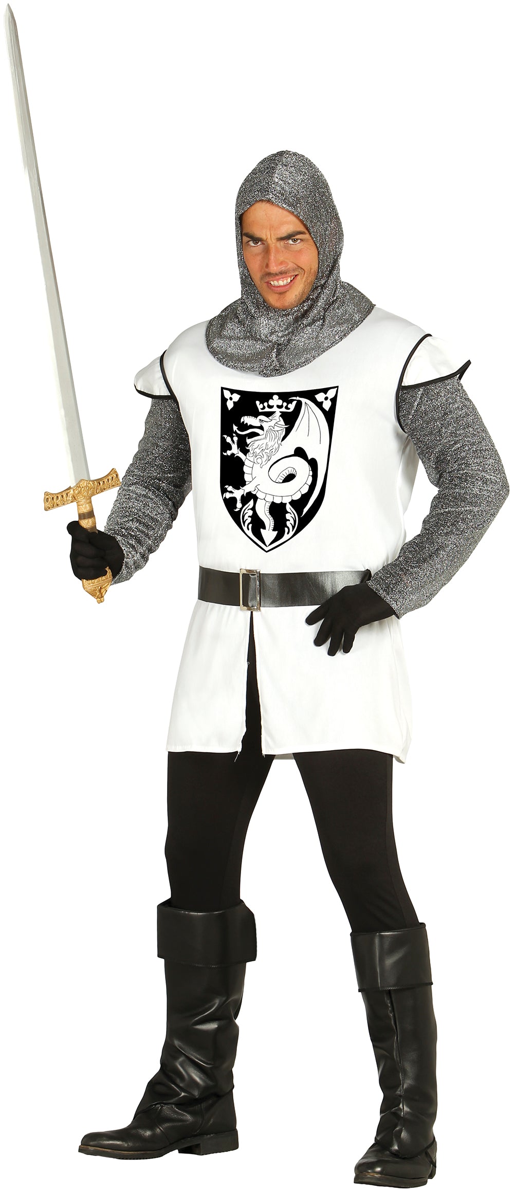 ADULT MEDIEVAL KNIGHT SIZE XL 54-56