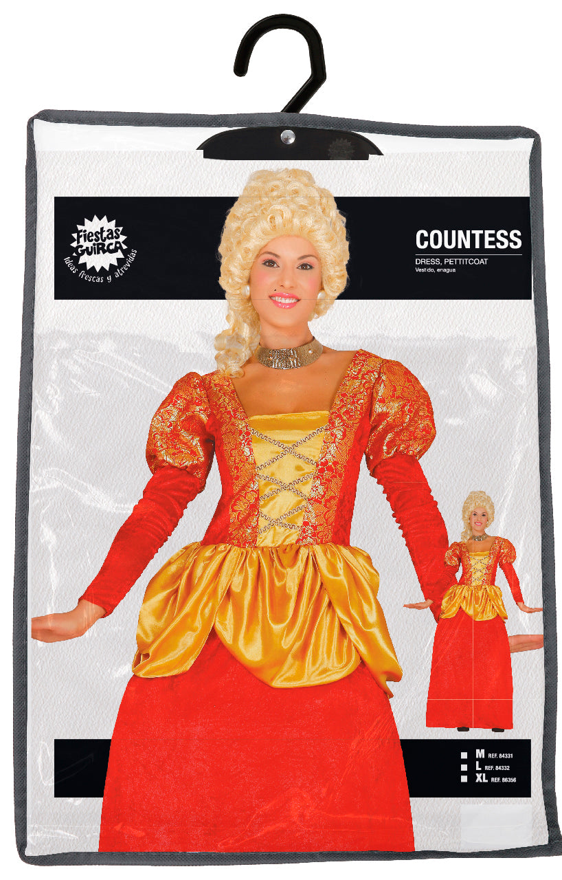 RED MARCHIONESS, SIZE XL 44-46