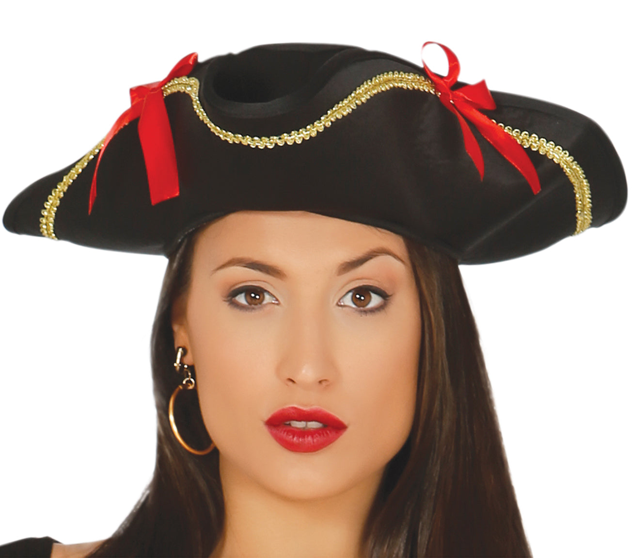 RED WOMAN PIRATE, SIZE XL 44-46
