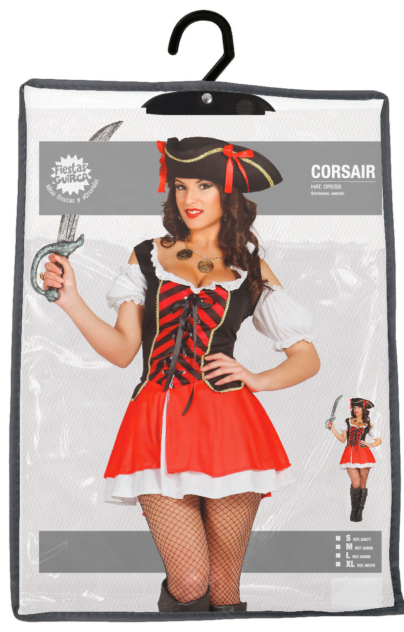 ADULT WOMAN CORSAIR, SIZE XL 44-46