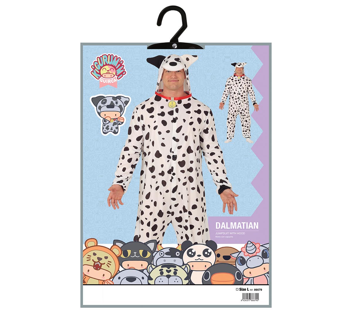 DALMATIAN  KIGURUMIMI, 52-54