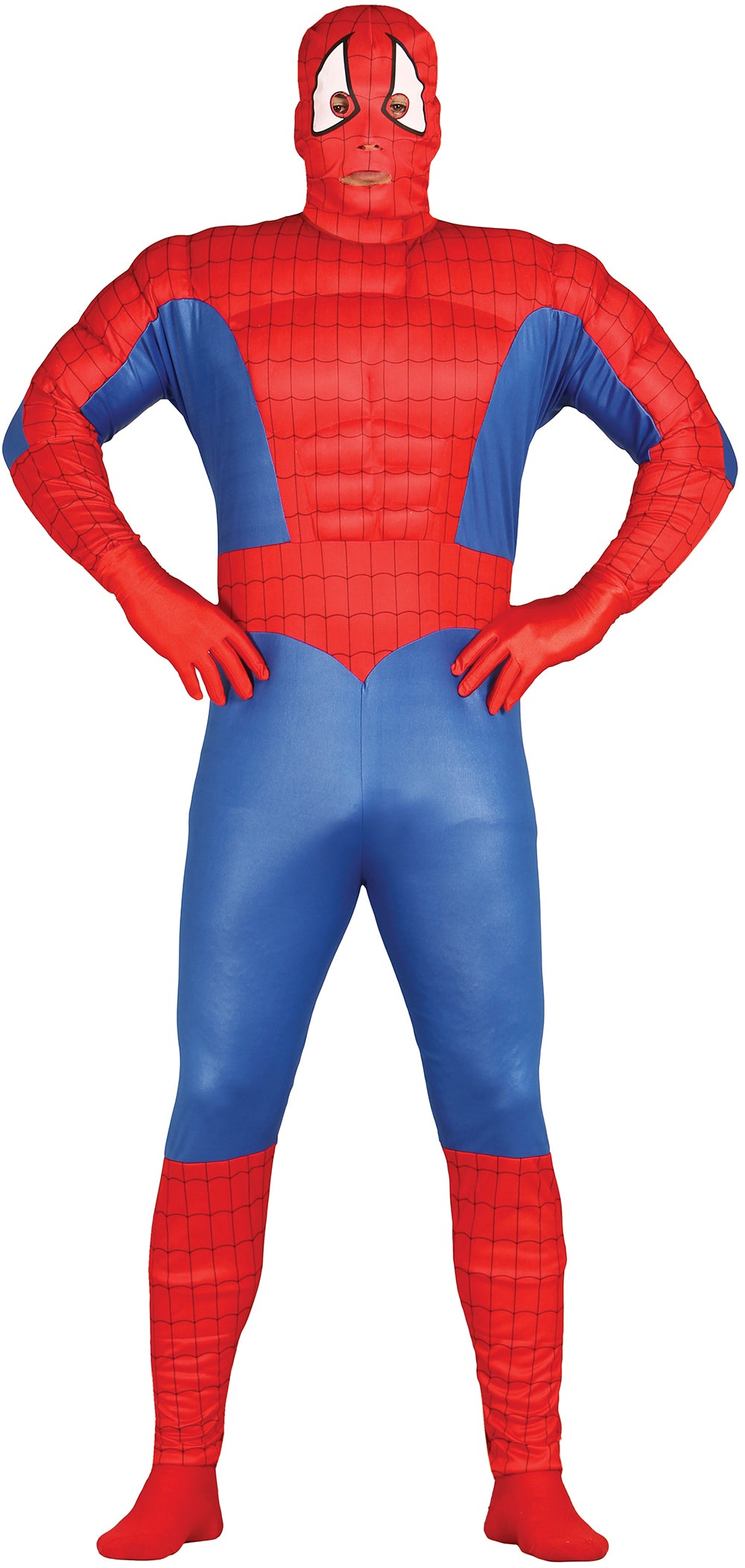 MUSCLED SUPERHERO ADULT SIZE XL 54-56
