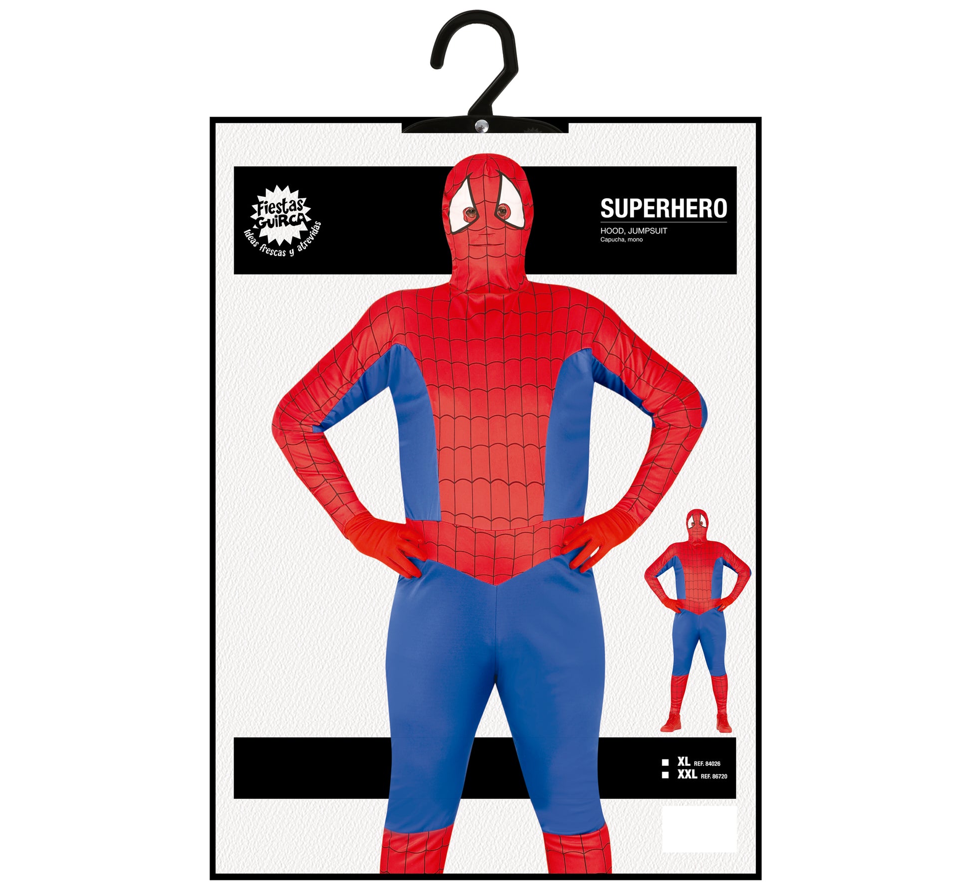 MUSCLED SUPERHERO ADULT SIZE XL 54-56
