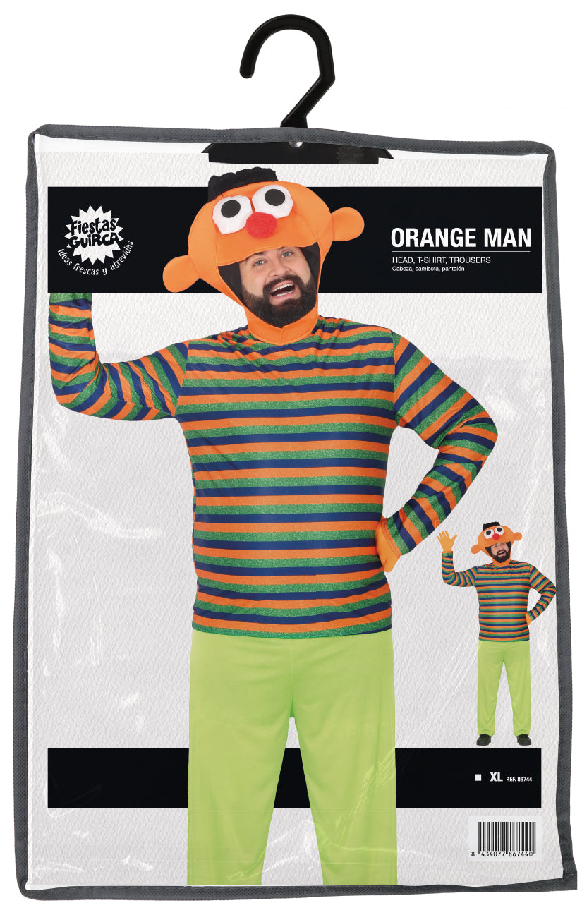 ORANGE PUPPET SIZE XL 54-56