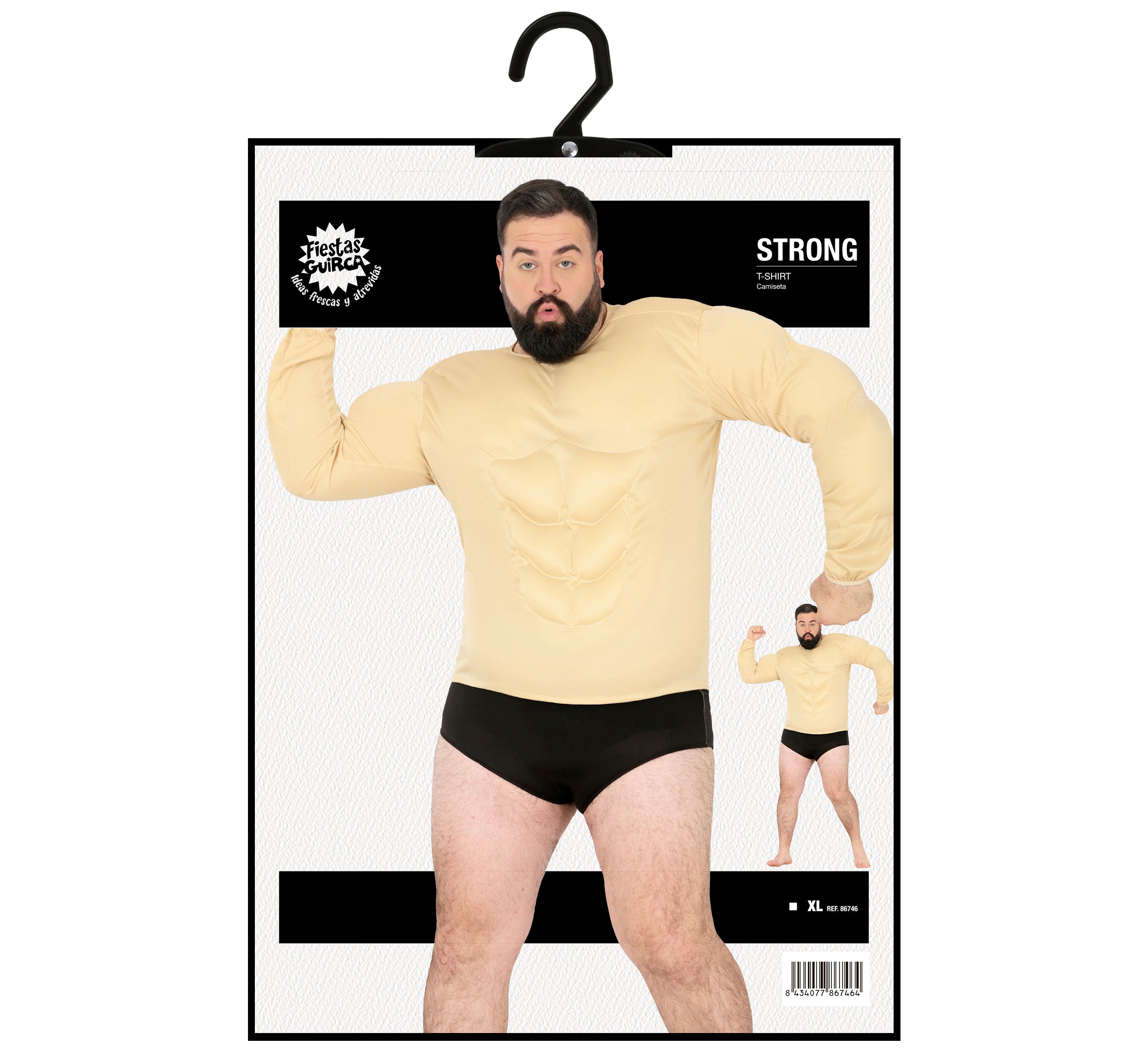 STRONG, MUSCLES T-SHIRT, 54 – 56 (XL)