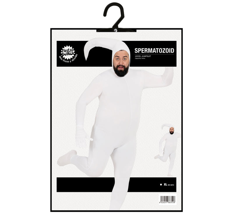ADULT SPERM CELL SIZE XL 54-56 SPANDEX