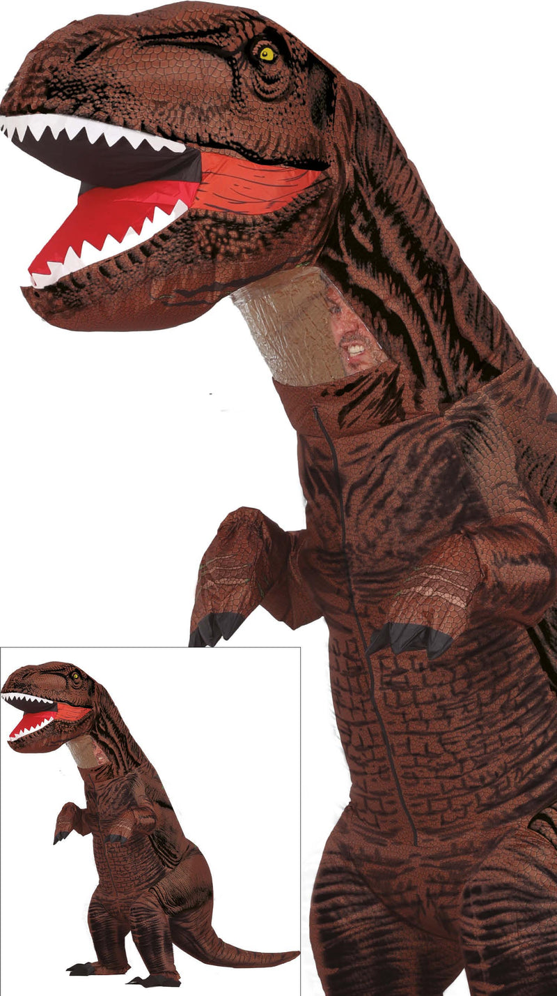 BIG DINOSAUR, INFLATABLE ADULT, SIZE 52-54